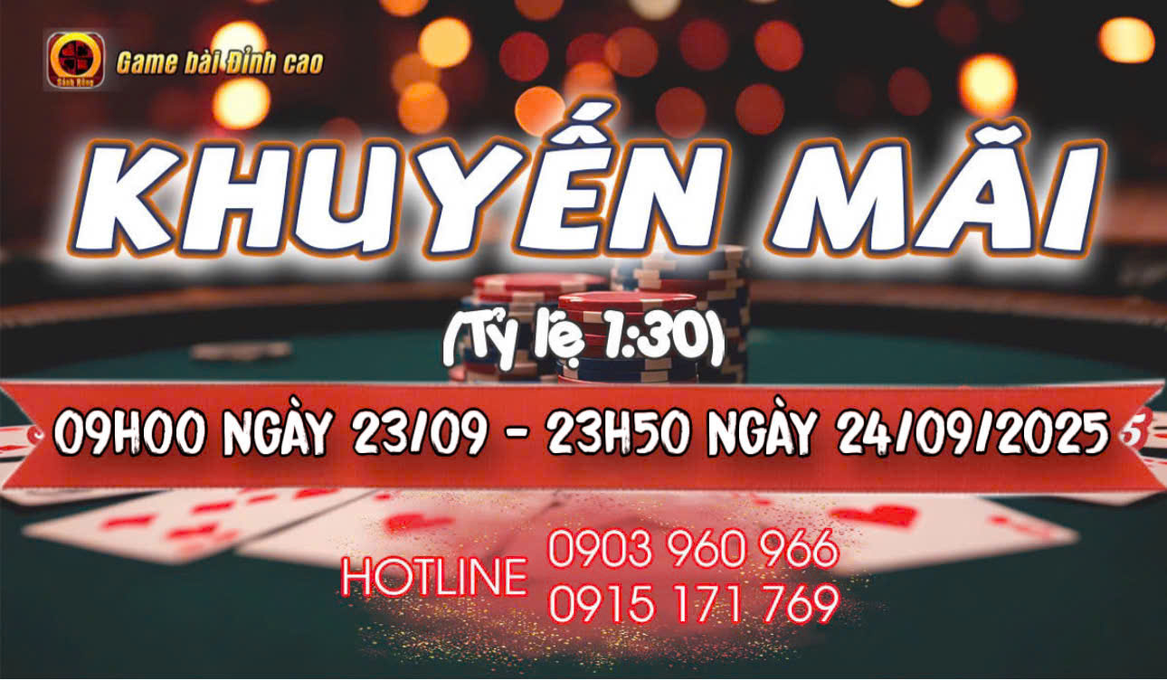 Săn Gold Thỏa Thích Cùng Khuyến Mãi HOT của Sảnh Rồng Săn Gold Thỏa Thích Cùng Khuyến Mãi HOT của Sảnh Rồng